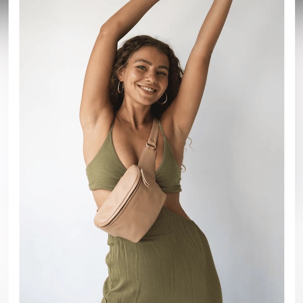 Stylish Tan Women's MANDRN Bag